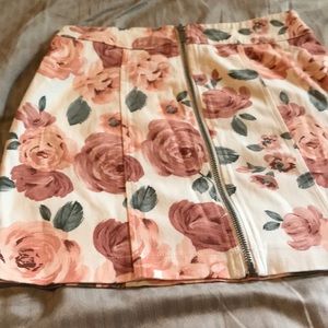 Floral skirt